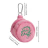 Pink Mini Plush Coin  Earphone Purse 7