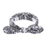 Printed Rabbit Ears Elastic Crossband Headband 9