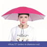 Lightweight Wearable Sun Umbrella Hat 6
