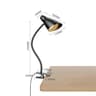 LED Desk Lamp PlugIn Knob Switch Desktop Reading Lamp 6