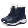 Waterproof Ankle Platform Snow Boots With Warm Fur Lining 8