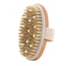 2 In 1 Natural Bristle Dry Skin Body Massage Brush 9