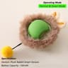 Smart Interactive Rolling Pet Ball With Tail 11