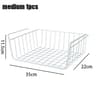 MultiFunctional UnderShelf Hanging Wire Basket 8