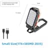 Rechargeable 30W Super Bright COB Work Light  Power Bank 11