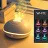 7Color Fire Flame Wood Grain Aromatherapy Diffuser 8