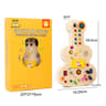 Montessori LED Light Switch And Steering Wheel Busy Board 7