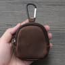 Retro Genuine FullGrain Cow Leather Coin Purse 9