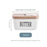 Ceramic Butter Container With Integrated Slicer Knife 7