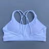 Solid Color Soft High Strength Womens Fitness Bra Tight Sport Top Comprehensive Training Gym Yoga U 9