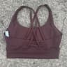Solid Color Fitness Sport Bra Cross Back High Strength Comprehensive Training Top 19