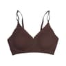New Ice Silk WireFree Padded Comfy Bra With Wavy Edge 7