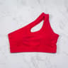 DIAS FIT JOY Womens One Shoulder Sports Bra Yoga Vest 12