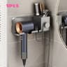 Wall Mounted MultiFunctional Hair Dryer  Tool Organizer 16