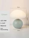 Modern USB Socket Decorative Table Lamp With Dimmable Ambient Lighting 8