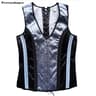 Mens Vintage Medieval Corset Slimming Waistcoat And Tummy Control Shaping Vest 5