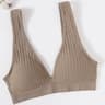 Seamless Deep V Backless Soft Sports Bra Top For Women 15