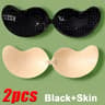 Invisible Strapless Adhesive Stick Bra Seamless Silicone Nipple Covers 9