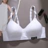 New Simple Cotton Student Bra Underwear  Comfortable Sleep  Sports Vest 18