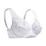 Womens Plus Size Floral Lace Bra  Breathable  Sexy Unlined Underwire Lingerie 7