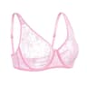 Plus Size Sexy Lace Bra  Delicate Embroidery Hollow Out Brassiere 9