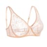 Plus Size Sexy Lace Bra  Delicate Embroidery Hollow Out Brassiere 7