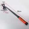 Metal Weed Cleaning Shovel  Garden Rake  2in1 Stainless Steel DualHeaded Weeding Tool 6