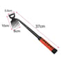 Metal Weed Cleaning Shovel  Garden Rake  2in1 Stainless Steel DualHeaded Weeding Tool 7