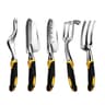 Professional HeavyDuty Garden Hand Tool Set  Ergonomic Trowel Rake Cultivator  Weeder For Bonsai An 11