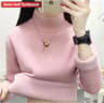 Elegant Thicken VelvetLined Turtleneck Sweater  Slim Knit Pullover  Warm Winter Jumper 14