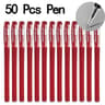 Bulk Gel Pen Set  2050 Pcs Professional Black Blue And Red Writing Pens For School And Office 17