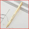 Premium Metal Ballpoint Pens  Rose Gold Custom Engraved Branding  Executive Gift Set 7