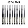 10Piece Professional 05mm NeedleTip Gel Pen Set  Straight Liquid Ink For Office And School 6