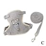 Adjustable Undershirt Style Pet Harness And Leash Set 7