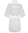 Plus Size Satin Silk Wedding Robes  Elegant Bride  Bridesmaid Gown For Maid Of Honor 7