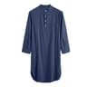 Mens ButtonDown Stand Collar Robe  Professional Long Sleeve Nightgown  Fashionable Loose Home Wear 6