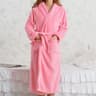 Winter Coral Fleece Long Robe  Professional Thickened Flannel Kimono  Warm Casual Homewear 18