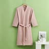 Premium Cotton Waffle Bathrobe  Professional QuickDrying Design For Women Men  Couples 9