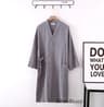 Japanese Cotton Crepe Kimono Robe  Professional Couples Bathrobe  Breathable SpringAutumn Sleepwear 15
