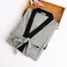 Mens  Womens Cotton Waffle Kimono Robe  Professional Couples Sauna Yukata  Casual Home Wear 7