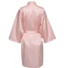 Wedding Party Team Bride Kimono  Professional Plain Satin Bridesmaid Bathrobe  Wedding Pajamas 9