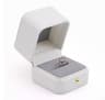 Vintage Double Slots Jewelry Box  HighPerformance PU Leather Case For Wedding Proposal  Engagement  22