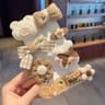 Plush Cartoon Animal Hair Clip  Sweet AutumnWinter Side Headdress For Women  Girls 21