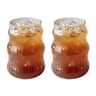 INS Ripple Glass Tumbler  HighPerformance HeatResistant Drinking Glasses For Coffee  Cocktails 22