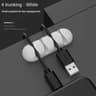 Smart Silicone Cable Holder  HighPerformance Flexible Wire Organizer  Network Cord Management Clip 7