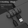 Smart Silicone Cable Holder  HighPerformance Flexible Wire Organizer  Network Cord Management Clip 8