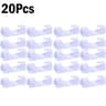 SelfAdhesive Desktop Cable Clips  HighPerformance PC Mouse  USB Power Cord Organizer 10