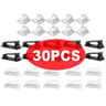 SelfAdhesive Cable Organizer Clips  HighPerformance Car USB Data Cable  Decorative Cord Manager 17