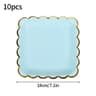 Solid Color Premium Disposable Tableware  HighPerformance Party Supplies For Weddings  Birthdays 10