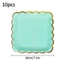 Solid Color Premium Disposable Tableware  HighPerformance Party Supplies For Weddings  Birthdays 13
